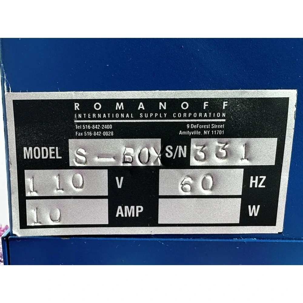 Romanoff Gold Saver Grinding Box Dust‎ Collector Jewelry Engraving Table Polish